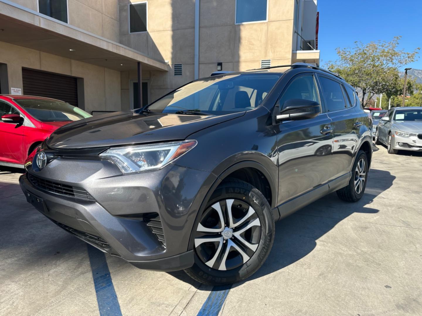 2016 Gray /Black Toyota RAV4 (JTMZFREVXGJ) , AUTOMATIC transmission, located at 30 S. Berkeley Avenue, Pasadena, CA, 91107, (626) 248-7567, 34.145447, -118.109398 - Photo#8